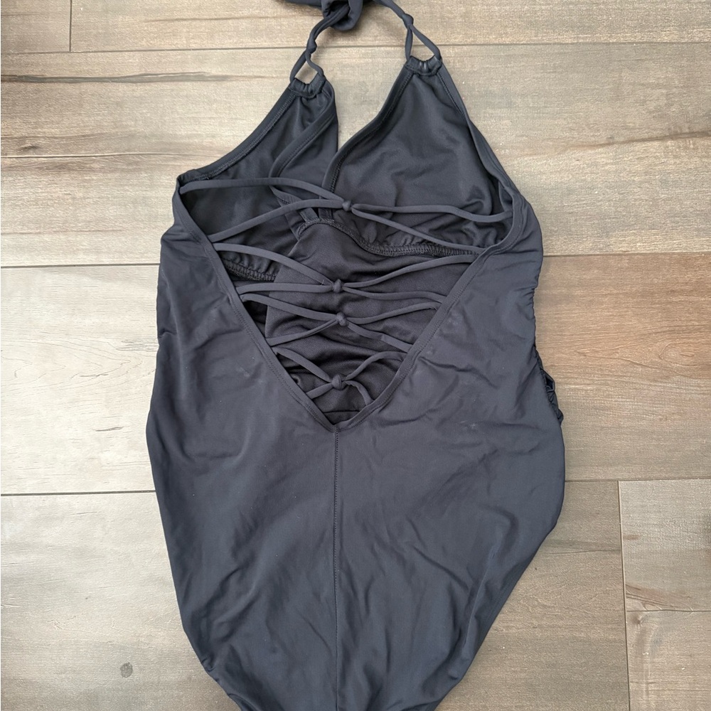 NEW Black bath suit NEVER WORN